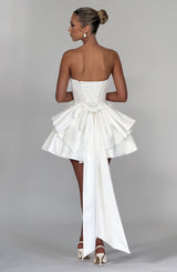 Trinity Mini Dress - Ivory Dress Babyboo Fashion Premium Exclusive Design