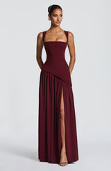 Tullulah Maxi Dress - Cherry Lacquer Dress XS Babyboo Fashion Premium Exclusive Design