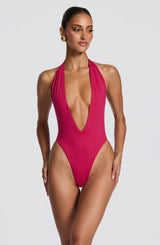 Tysa Bodysuit - Raspberry Bodysuit XS Babyboo Fashion Premium Exclusive Design