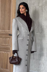 Ursula Coat - Light Grey Jacket Babyboo Fashion Premium Exclusive Design