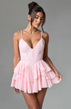 Veena Playsuit - Blush Dress XS Babyboo Fashion Premium Exclusive Design