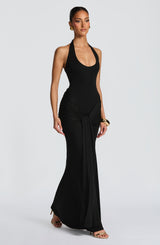 Veneda Maxi Dress - Black Dress Babyboo Fashion Premium Exclusive Design