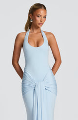 Veneda Maxi Dress - Glacier Blue Dress Babyboo Fashion Premium Exclusive Design