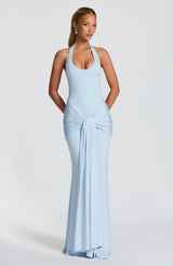 Veneda Maxi Dress - Glacier Blue Dress Babyboo Fashion Premium Exclusive Design