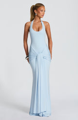 Veneda Maxi Dress - Glacier Blue Dress Babyboo Fashion Premium Exclusive Design