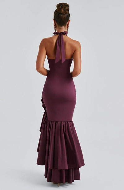 Veronique Maxi Dress - Cherry Lacquer - View 1 | Shop Formal Dress