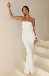 Vienna Maxi Dress - Ivory Dress Babyboo Fashion Premium Exclusive Design