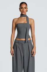 Vinnie Scarf - Grey Marl Accessories ONE SIZE Babyboo Fashion Premium Exclusive Design