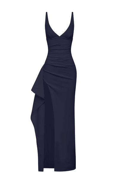 Violetta Maxi Dress - Navy - View 3 | Shop Formal Dress