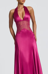 Virella Maxi Dress - Fuchsia Dress Babyboo Fashion Premium Exclusive Design