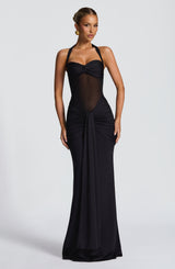 Vixen Maxi Dress - Black Dress Babyboo Fashion Premium Exclusive Design
