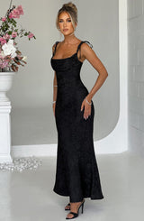 Whitney Maxi Dress - Black Dress Babyboo Fashion Premium Exclusive Design