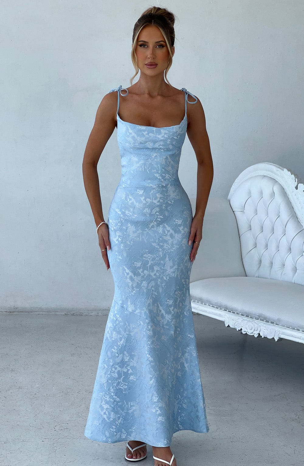 Whitney Maxi Dress - Blue Whitney Maxi Dress - Blue