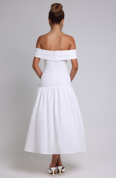 Collective Dress - Wilhelmina Midaxi Dress - Ivory image 1