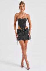 Yasie Corset - Black Tops Babyboo Fashion Premium Exclusive Design