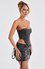 Yasie Corset - Black Tops Babyboo Fashion Premium Exclusive Design