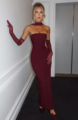 Yulia Maxi Dress - Cherry Lacquer Dress Babyboo Fashion Premium Exclusive Design