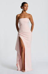 Zafira Maxi Dress - Blush Dress Babyboo Fashion Premium Exclusive Design