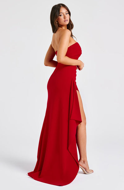 Collective Dress - Zafira Maxi Dress - Red image 4