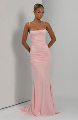 Zaria Gown - Blush Dress Babyboo Fashion Premium Exclusive Design