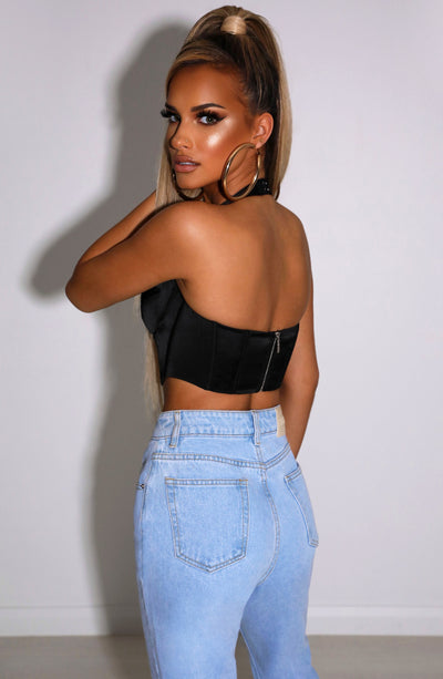 Collective Tops - Aaliyah Corset - Black secondary image