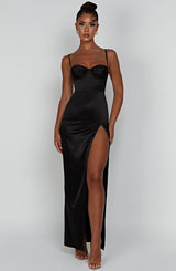 Alora Maxi Dress - Black Dress Babyboo Fashion Premium Exclusive Design