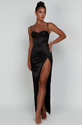 Alora Maxi Dress - Black Dress Babyboo Fashion Premium Exclusive Design