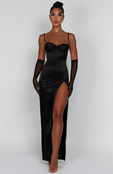 Alora Maxi Dress - Black Dress Babyboo Fashion Premium Exclusive Design