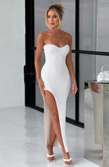 Angela Maxi Dress - White Dress Babyboo Fashion Premium Exclusive Design