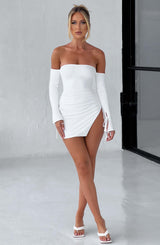 Becca Mini Dress - White Babyboo Fashion Premium Exclusive Design
