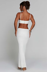 Celine Maxi Dress - White Dress Babyboo Fashion Premium Exclusive Design