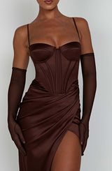 Eli Glove - Chocolate Accessories Babyboo Fashion Premium Exclusive Design