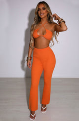 Kyana Pants - Orange Pants Babyboo Fashion Premium Exclusive Design