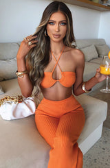 Kyana Pants - Orange Pants Babyboo Fashion Premium Exclusive Design