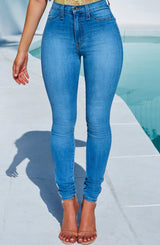 Kyla Jeans - Light Blue Jeans Babyboo Fashion Premium Exclusive Design