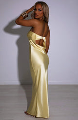 Rheanna Maxi Dress - Lemon Babyboo Fashion Premium Exclusive Design
