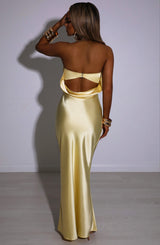 Rheanna Maxi Dress - Lemon Babyboo Fashion Premium Exclusive Design