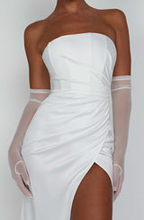 Safiya Maxi Dress - Ivory Dress Babyboo Fashion Premium Exclusive Design