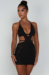 Selena Mini Dress - Black Babyboo Fashion Premium Exclusive Design