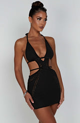 Selena Mini Dress - Black Babyboo Fashion Premium Exclusive Design