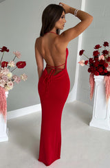 Talisa Maxi Dress - Red Dress Babyboo Fashion Premium Exclusive Design