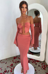 Tana Top - Rose Pink Tops Babyboo Fashion Premium Exclusive Design