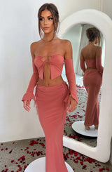 Tana Top - Rose Pink Tops Babyboo Fashion Premium Exclusive Design