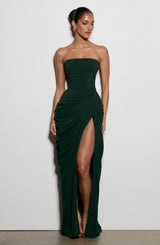 Cyra Maxi Dress - Emerald