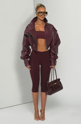 Simi Top - Cherry Lacquer