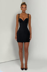 Pareesa Mini Dress - Black