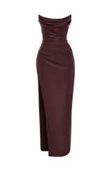 Alba Maxi Dress - Burgundy