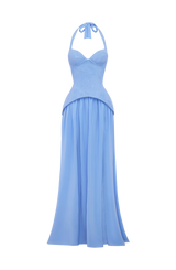 Almira Maxi Dress - Powder Blue