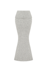 Andie Maxi Skirt - Light Grey Marl