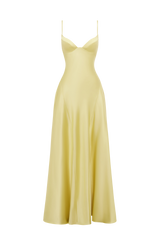 Asterin Maxi Dress - Lemon